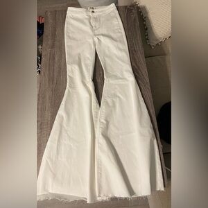 We the Free White Bell Bottoms